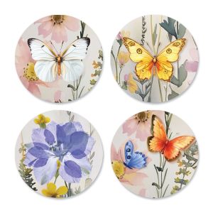 Butterfly Bonnets Envelope Seals (4 Designs)