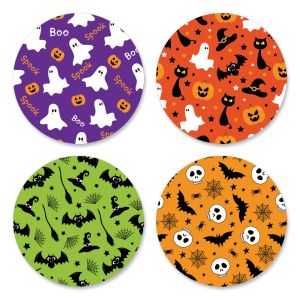 All Day Boos Envelope Seals (6 Designs)