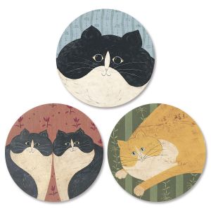 Cozy Cats  Envelope Seals   (3 Designs)