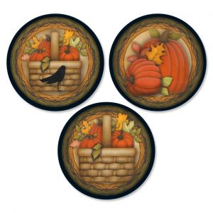 Pumpkin Envelope Seals  (3 Designs)