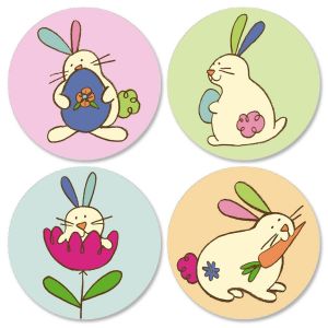 Egg-citing Easter Envelope Seals  (4 Designs)