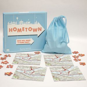 Personalized Hometown Map Puzzle Game