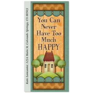 Happy Home Oversized Address Labels