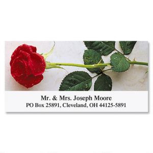 Perfect Rose Deluxe Address Labels