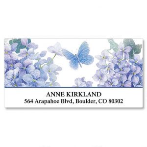 Lavender Beauty Deluxe Return Address Labels