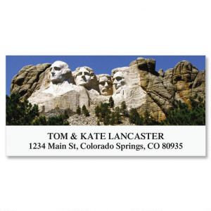 Mount Rushmore Deluxe Return Address Labels