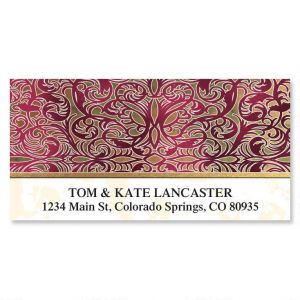 Marquetry Deluxe Return Address Labels