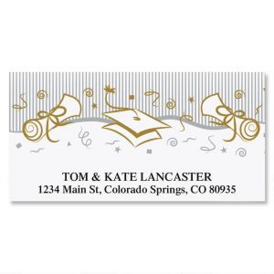 Graduation Party Deluxe Address Labels