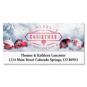 Frosted Deluxe Return Address Labels