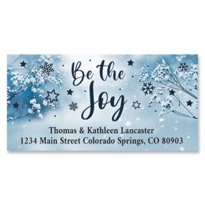 A Wish For Joy Deluxe Return Address Labels