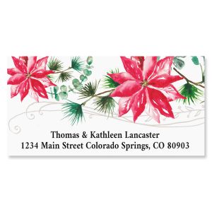 Lovely Christmas Deluxe Return Address Labels