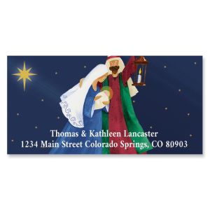 Peace on Earth Deluxe Return Address Labels