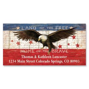 Flying Glory Deluxe Return Address Labels