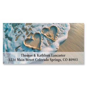 Ocean Love Deluxe Return Address Labels