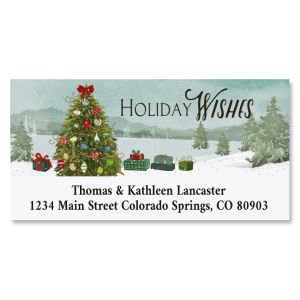 Tree Farm Deluxe Return Address Labels