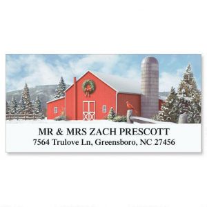 On a Winter Day Deluxe Address Labels