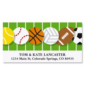 All Sports Deluxe Return Address Labels