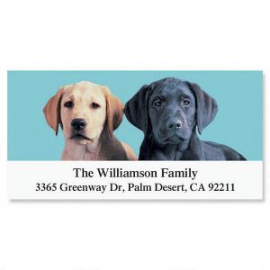 Lab Mix Deluxe Return Address Labels