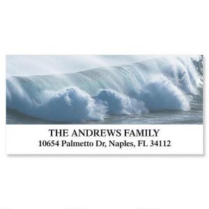 Thundering Surf Deluxe Return Address Labels