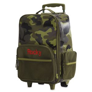 Green Camo 18" Rolling Luggage by Stephen Joseph®