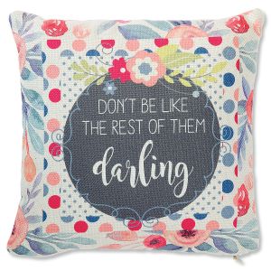 Don’t Be Like The Rest Decorative Canvas Pillow