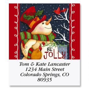 Be Jolly Select Christmas Address Labels