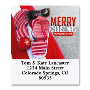 Sunny Holiday Select Return Address Labels
