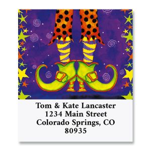 Witchy Feet Select Address Labels