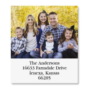 Select Photo Return Address Label
