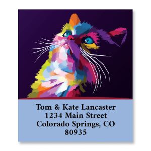 Cat Pop Select Return Address Labels