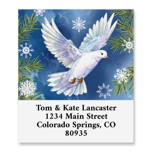 Peaceful Christmas Select Return Address Labels