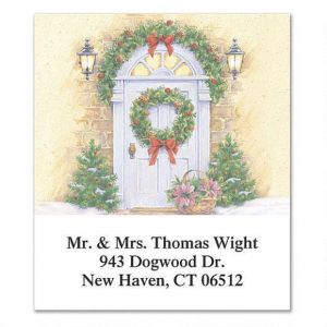 Holiday Welcome Select Address Labels