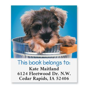 Doggone Cute  Bookplates