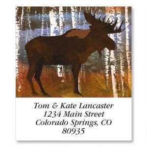 Moose Select Return Address Labels