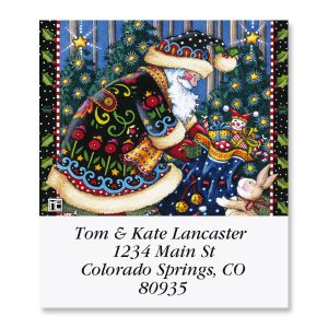 Mary's Woodland Christmas Select Return Address Labels