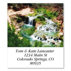 Navajo Falls Select Return Address Labels