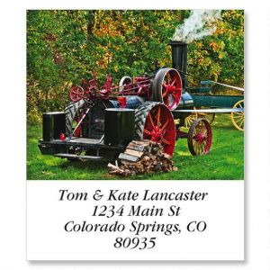 Steam Tractor Select Address Labels