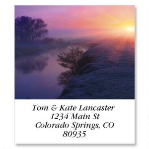 Colorful Dawn Select Return Address Labels