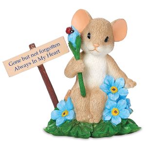 Charming Tails Forget Me Not Figurine