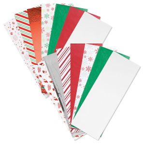 Merry Christmas Prints and Solids Tissue Value Pack