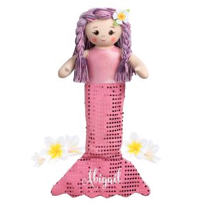 Personalized Mermaid Rag Doll