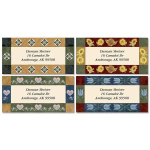 Kountry Korner Border Return Address Labels (4 Designs)