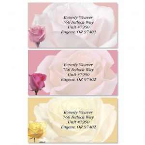 Gypsy Rose Border Return Address Labels  (3 Designs)