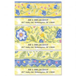 Tuscan Sun Deluxe Return Address Labels  (3 Designs)