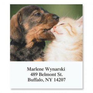 Animal Buddies Select Return Address Labels  (6 Designs)
