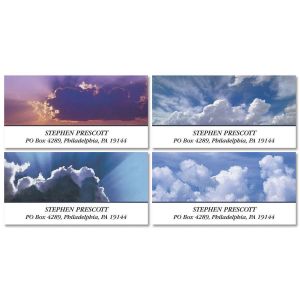 Cloudscapes Deluxe Address Labels  (4 Designs)