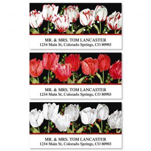 Tulip Time Deluxe Return Address Labels  (3 Designs)