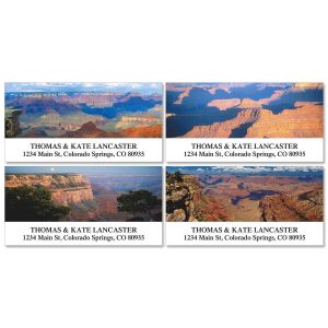 Grand Canyon Deluxe Return Address Labels  (4 Designs)
