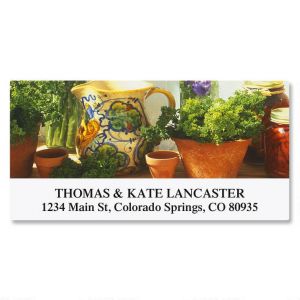 In The Kitchen Deluxe Return Address Labels  (12 Designs)
