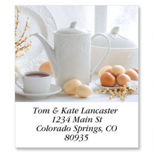 Happy Teapots Select Return Address Labels  (12 Designs)
